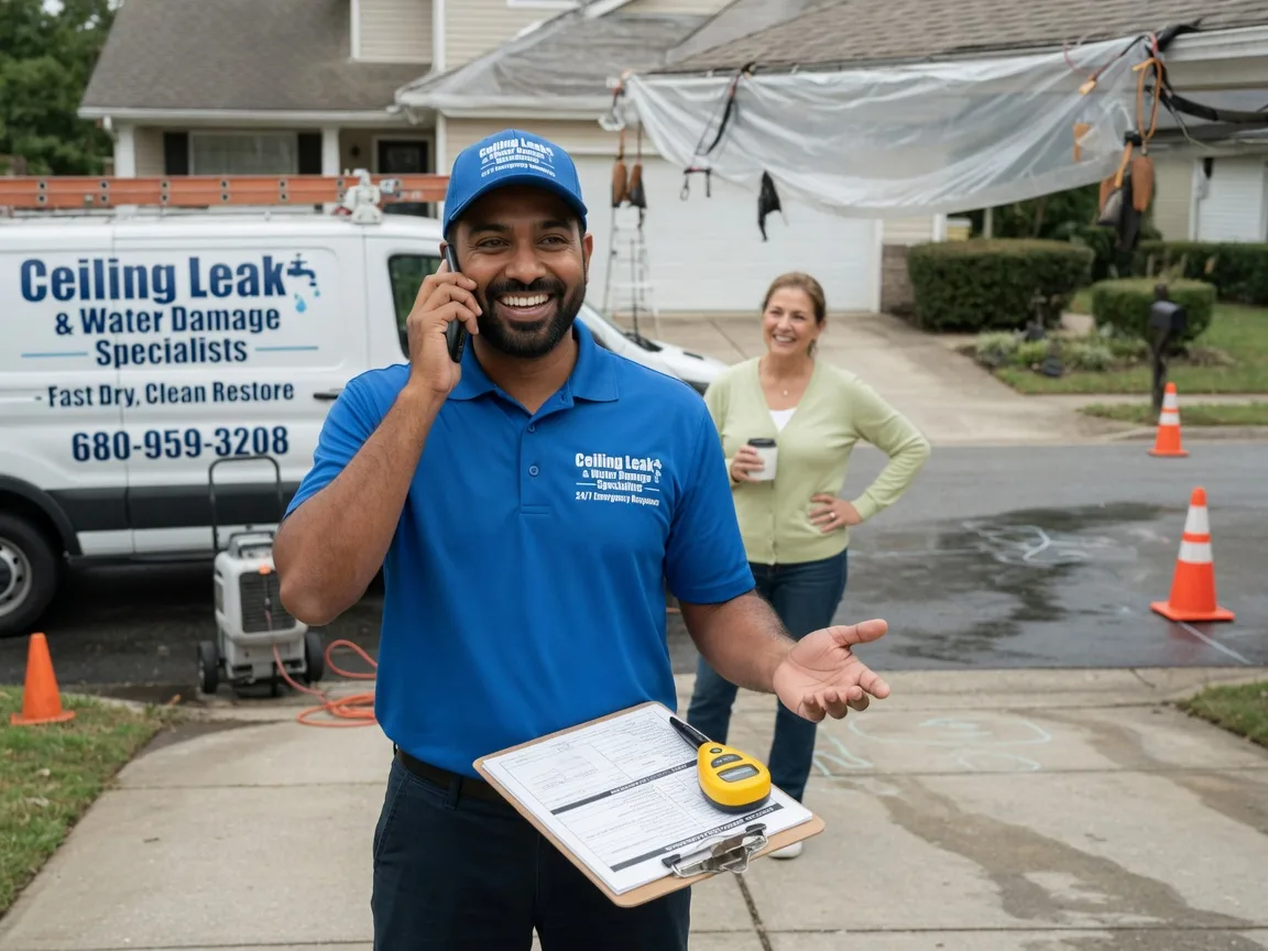 Ceiling Leak Cleanup Barnwell, SC FAQs